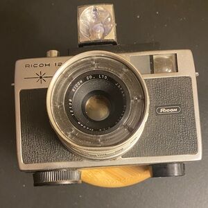 Silver Vintage Film Camera
